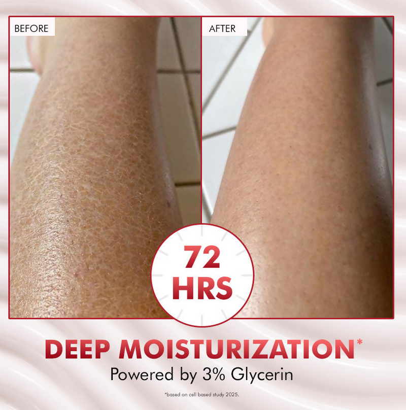 mCaffeine 11% AHA-BHA Skin Smoothening Strawberry Body Lotion