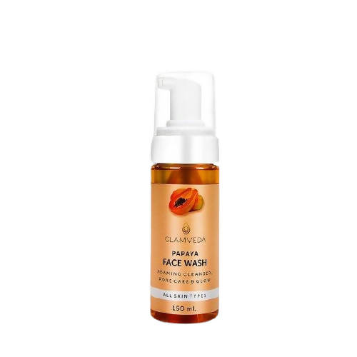 Glamveda Papaya Pore Care & Glow Face Wash