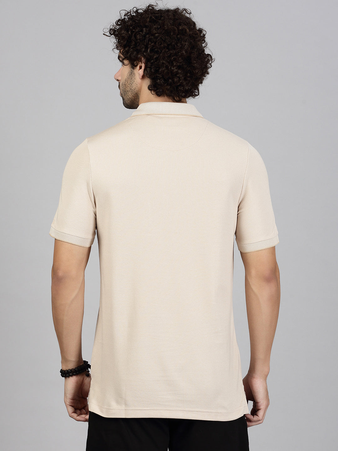 Men Cotton Rich Blue & Beige Expert Polo Tshirt Combos