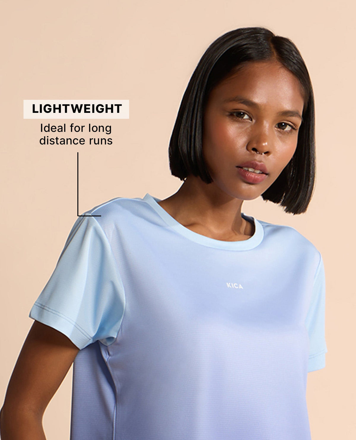 Training Active Tshirt Ombre Blue