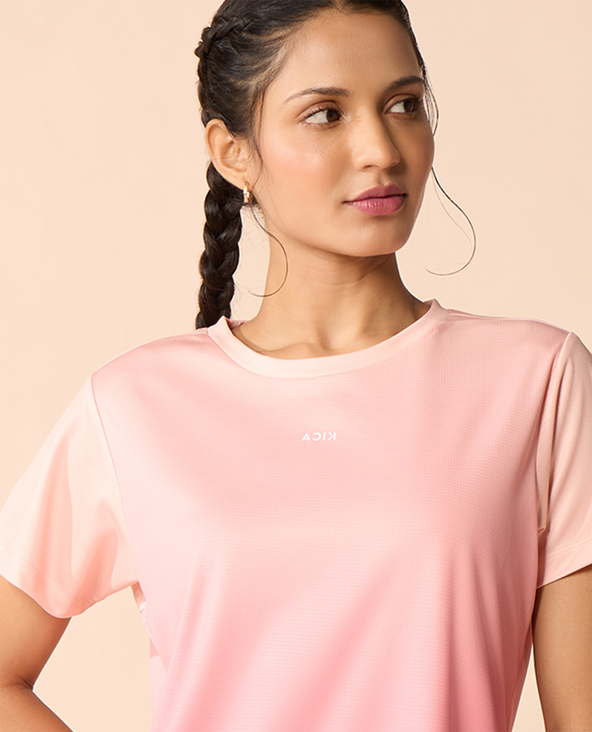 Training Active Tunic Tshirt Ombre Pink