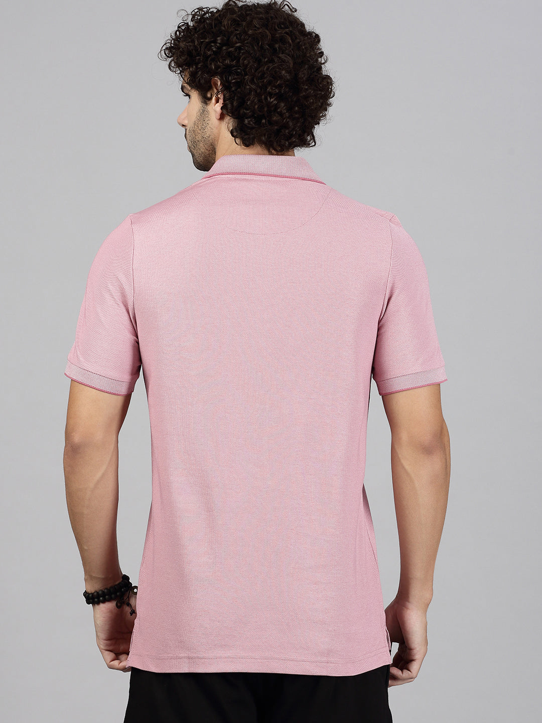 Men Cotton Rich Beige & Heather Rose Expert Polo Tshirt Combos