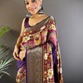 Mughal Heritage Viscose Dola Silk Saree
