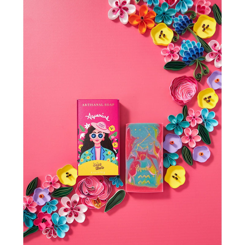 The Sass Bar Aquarius Star Sign Soap