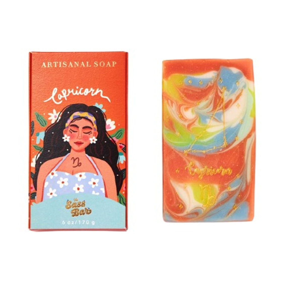 The Sass Bar Capricorn Star Sign Soap