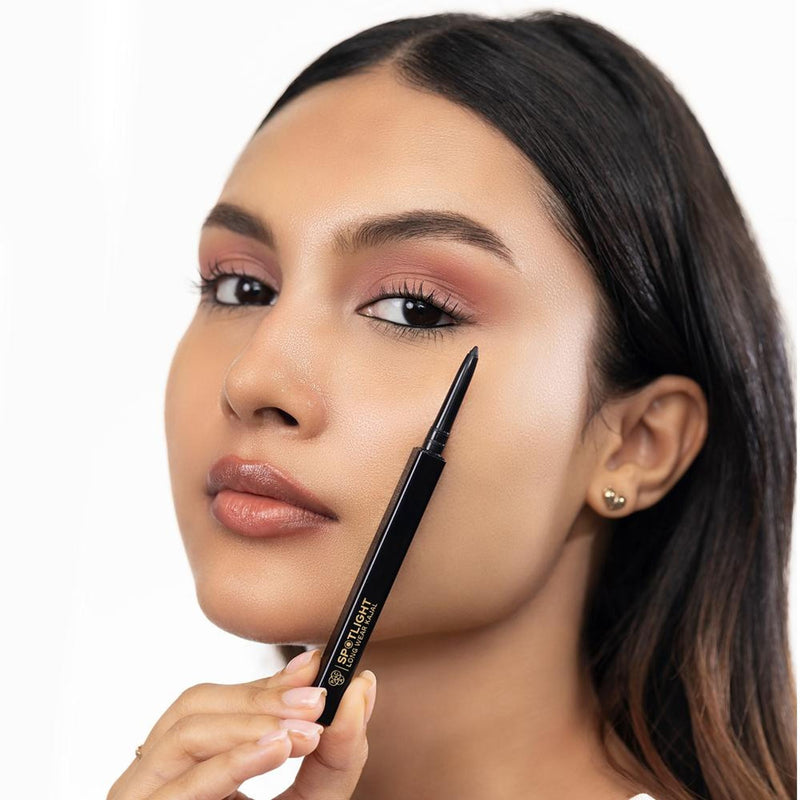 PAC Studio Spotlight Long Wear Kajal - Intense Pigment, Matte Finish, Easy Glide, Waterproof & Smudgeproof