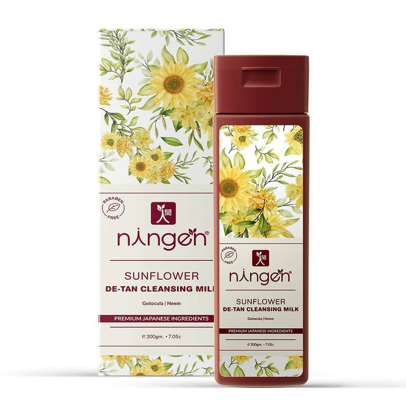 Ningen Sunflower De-Tan Cleansing Milk Cream