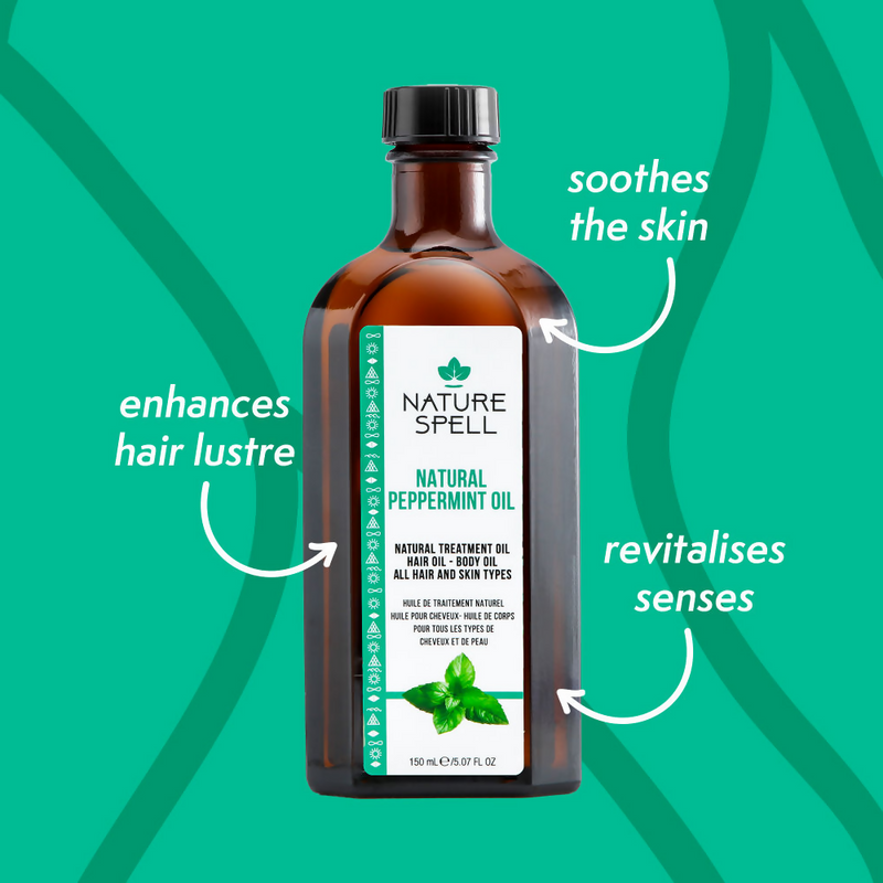 Nature Spell Peppermint Oil For Hair & Skin