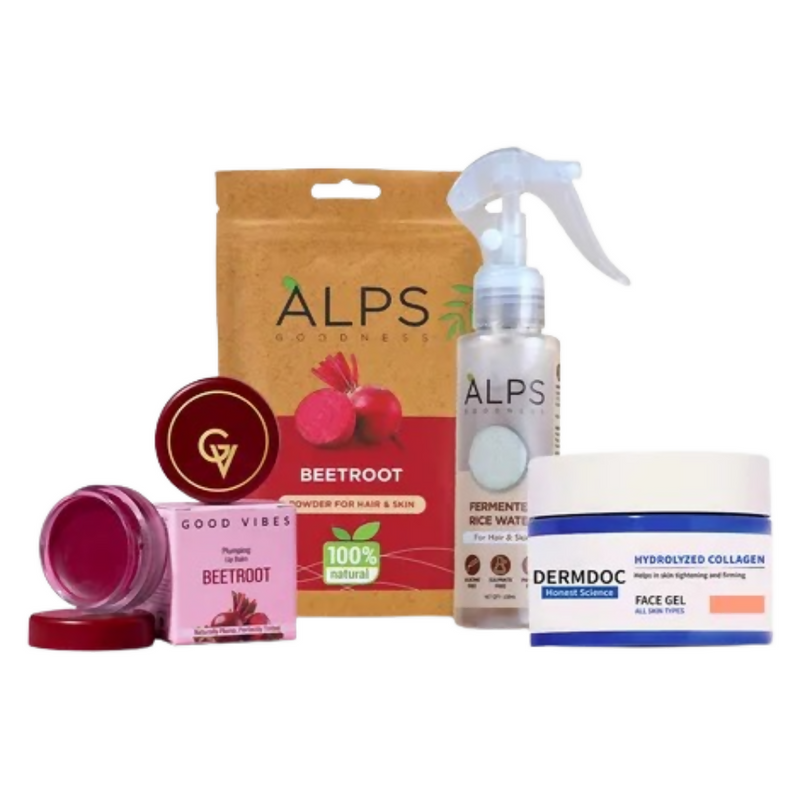 Alps Goodness X Good Vibes X DERMDOC Best 5 Minute Glow Routine