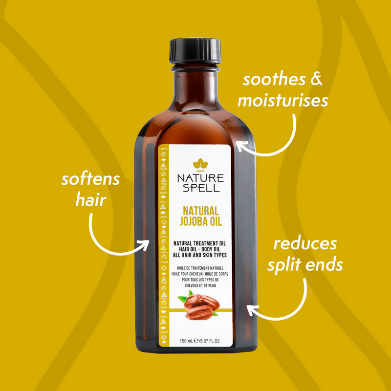 Nature Spell Jojoba Oil For Hair & Skin
