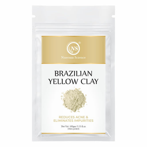 Nuerma Science Brazilian Yellow Clay | Reduces Acne & Eliminates Impurities