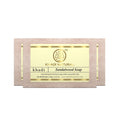 Khadi Natural Sandalwood Soap Pack of 3 - Calming Herbal Bathing Bars 375g