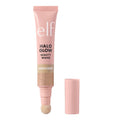 e.l.f. Halo Glow Liquid Highlighter Wand, Vegan, Champagne Campaign