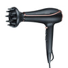 Beurer Hc 80 2200 Watts Hair Dryer Easy Drying And Styling With 3 Heat,2 Blower Settings And Detachable Slim Professional Nozzle., Black