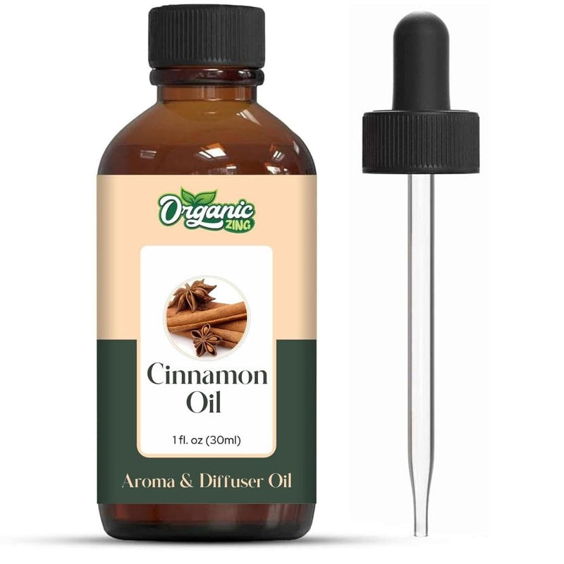 Organic Zing Cinnamon Aroma & Diffuser Oil for DIY Candle & Soap Making