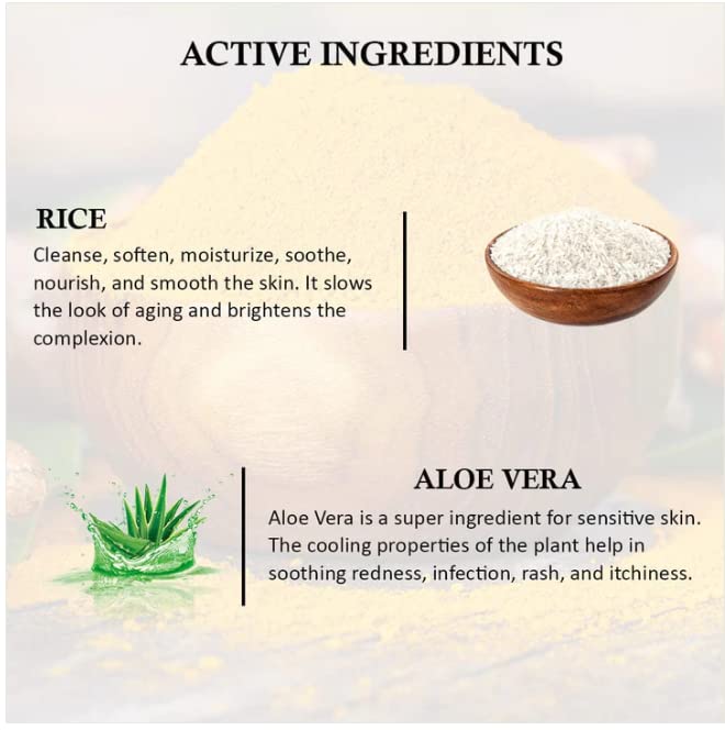 Aegte Rice Ubtan Face Wash