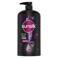 Sunsilk Black Shine Shampoo with Amla Oil & Vitamin E, 1L