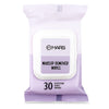 MARS Hydrating Makeup Remover Wipes with Aloe & Green Tea - 30 Pack