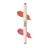Swiss Beauty 2-in-1 Lipstick Duo, Long-Lasting Satin Matte, Peach Me Pink
