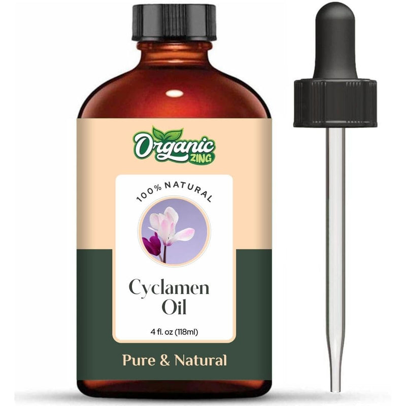 Organic Zing Cyclamen (Cyclamen persicum) Oil | Pure & Natural Essential Oil for Skincare, Aroma and Diffusers