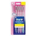 Oral B Soft Sensitive Whitening Toothbrush - 4 Pieces