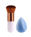 Blusher Brush & Beauty Blender Sponge Set by Sloane Foundation