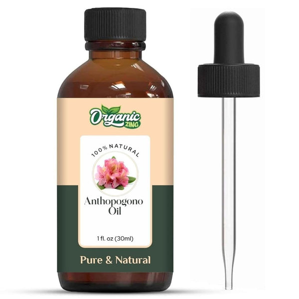 Organic Zing Anthopogon (Rhododendron anthopogon) Oil | Pure & Natural Essential Oil for Skincare, Aroma & Diffusers