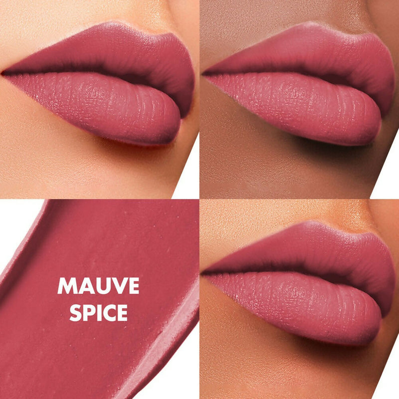 Lakme Cushion Matte Lipstick - Mauve Spice