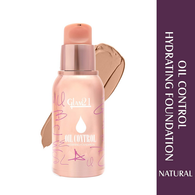 Glam21 Oil Control Hydrating Foundation - 03 Natural