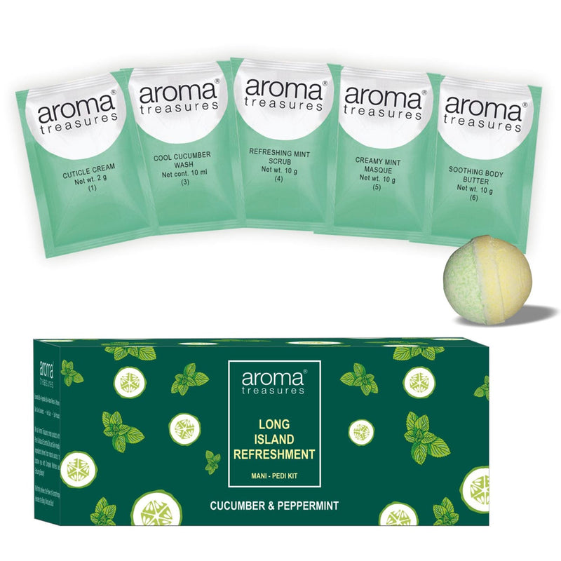 Aroma Treasures Long Island Refreshment Mani-Pedi Kit