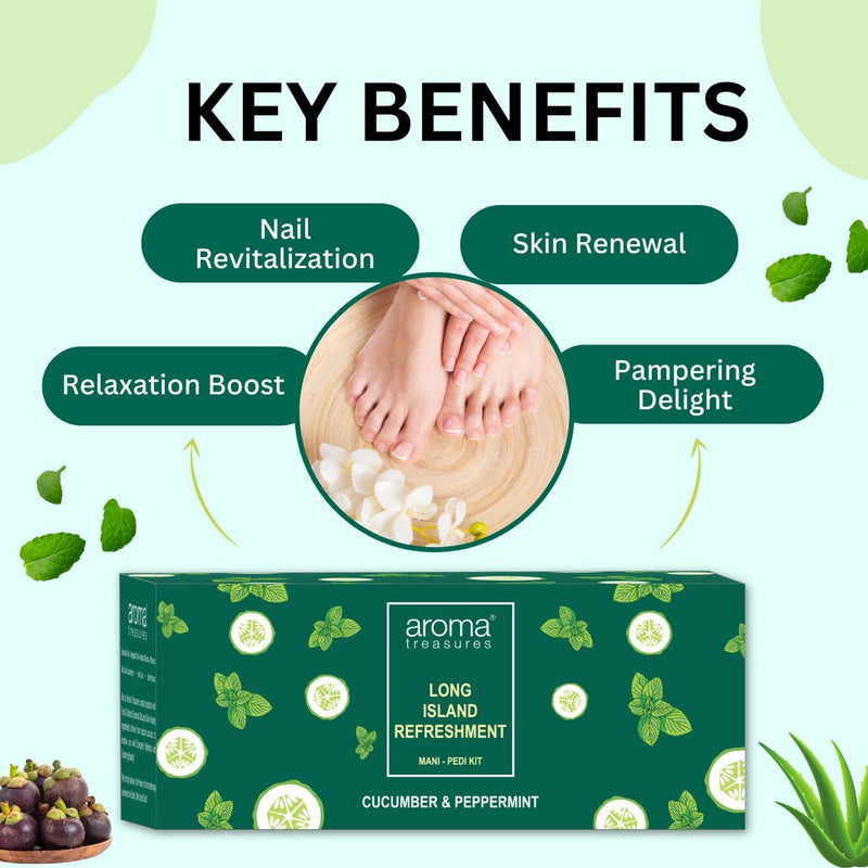 Aroma Treasures Long Island Refreshment Mani-Pedi Kit