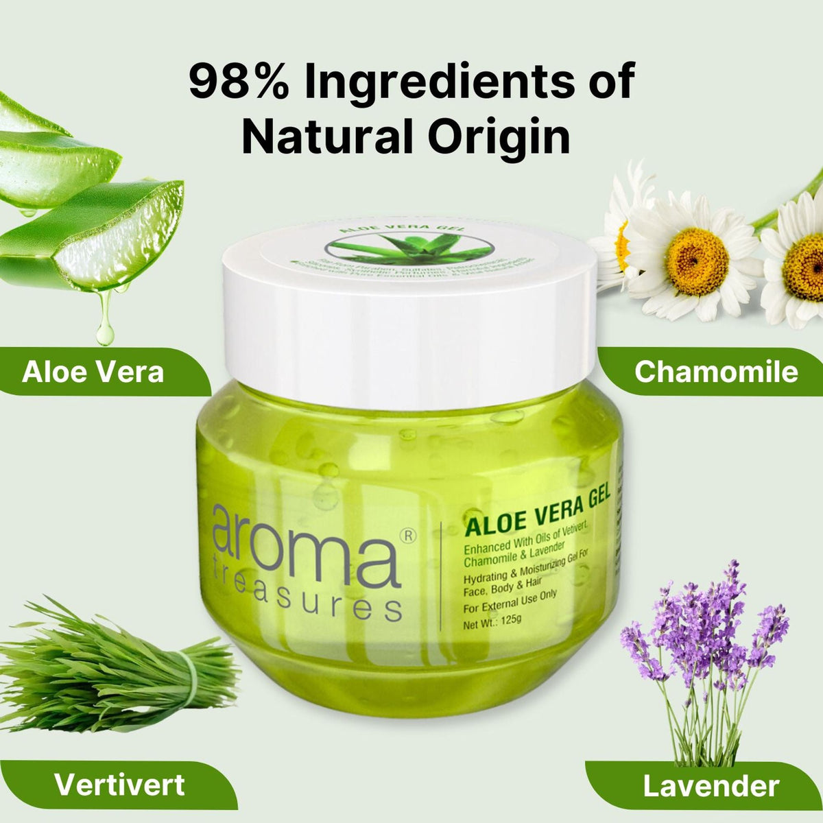 Aroma Treasures Aloe Vera Gel