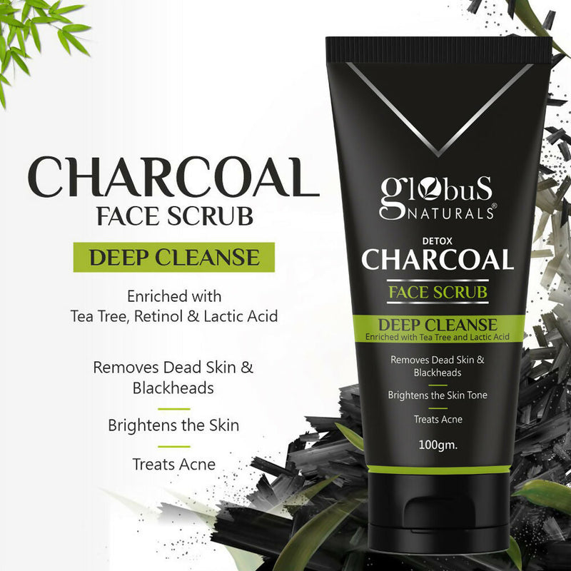 Globus Naturals Charcoal Scrub