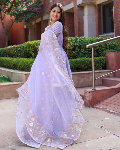 Crown Magic Gotapatti Sharara Set