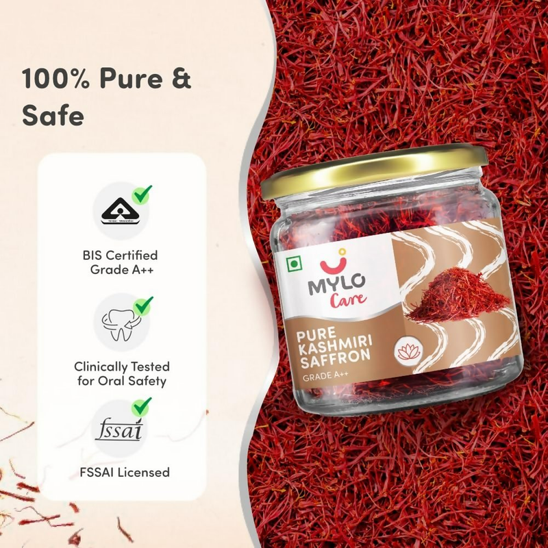 Mylo Care Pure Saffron For Pregnant Women (Kesar)
