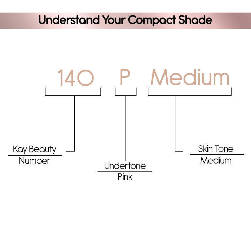 Kay Beauty By Katrina Kaif Matte Compact - 140P Medium