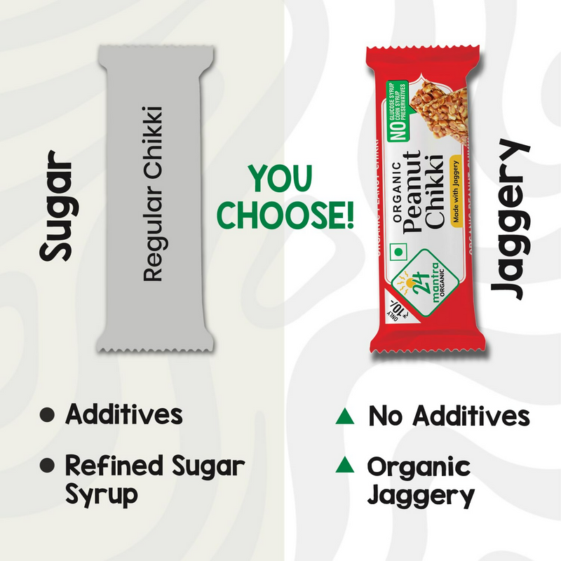 24 Mantra Organic Peanut Chikki