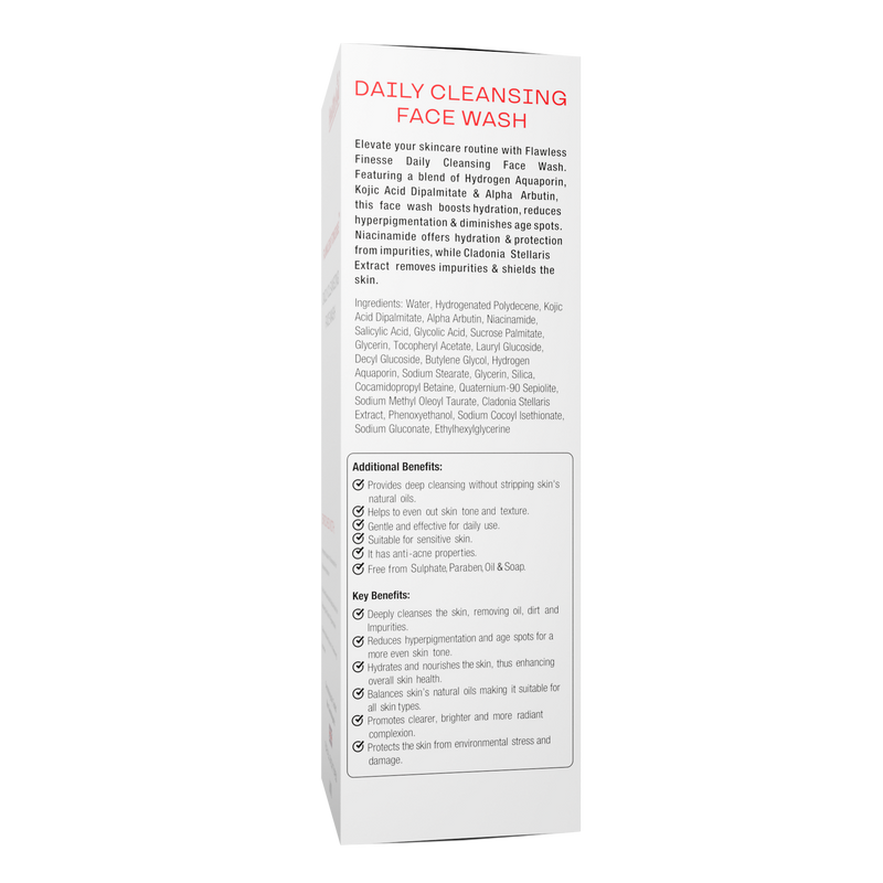 Flawless Finesse By HealthAid Daily Cleansing Facewash