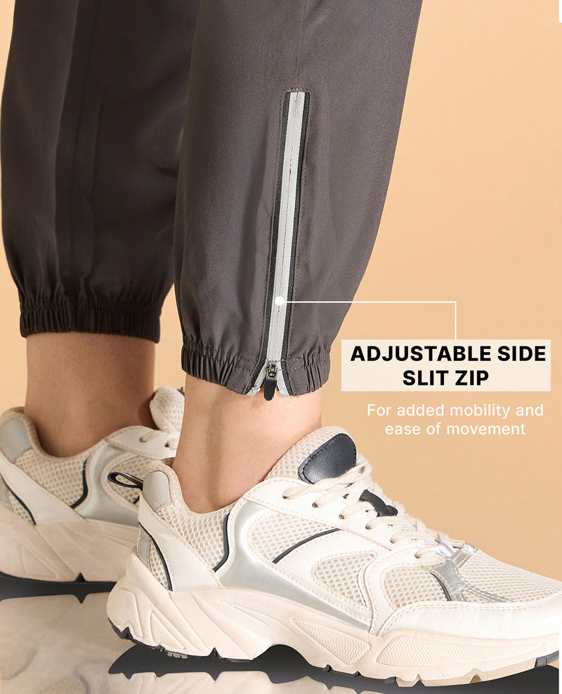 Kica High-Rise Training Track Pants Grey