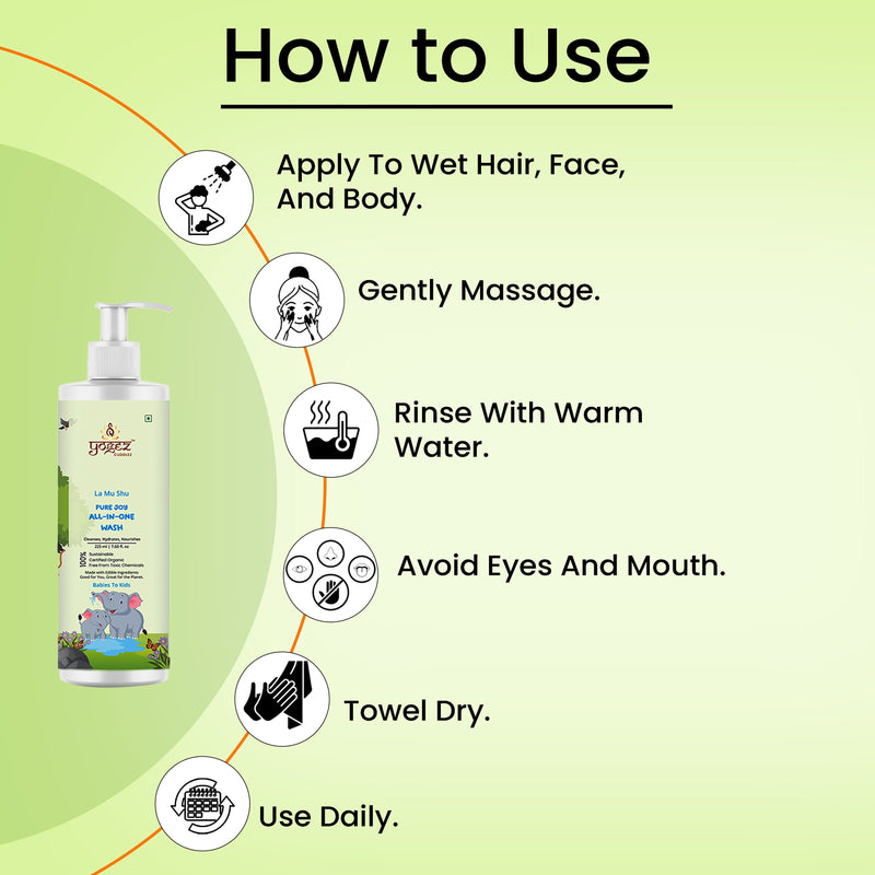 Yogez La Mu Shu Pure Joy All-in-One Wash