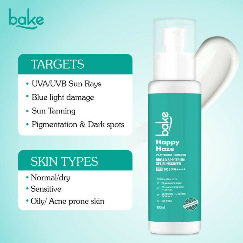 Bake Happy Haze 100% Mineral Sunscreen SPF 50 PA++++