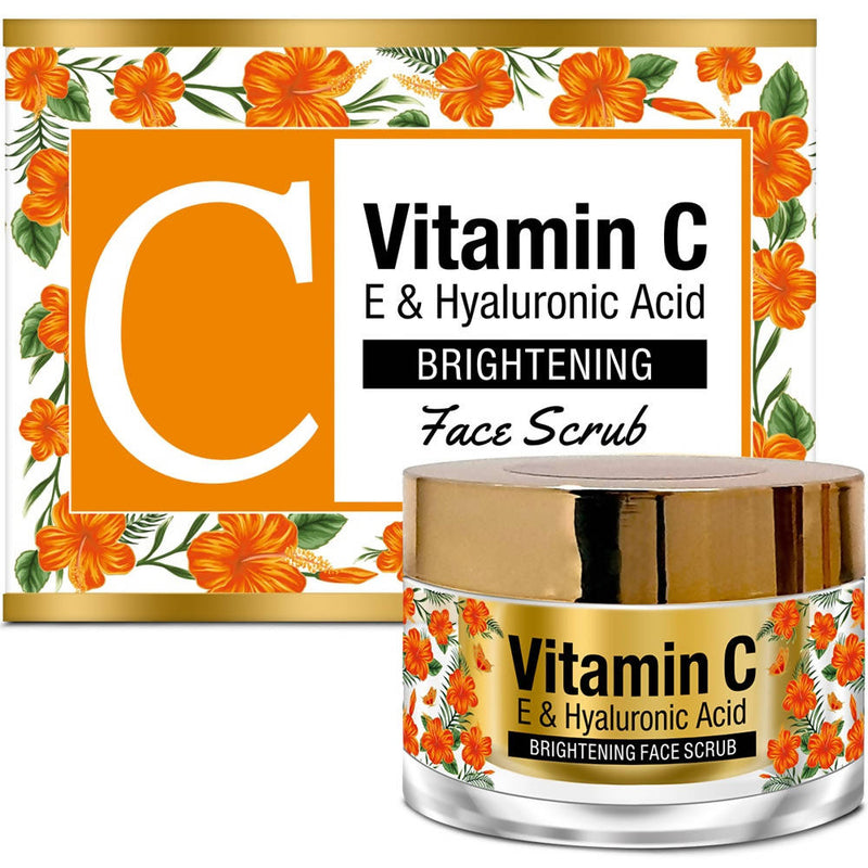 St.Botanica Vitamin C, E &amp; Hyaluronic Acid Brightening Face Scrub