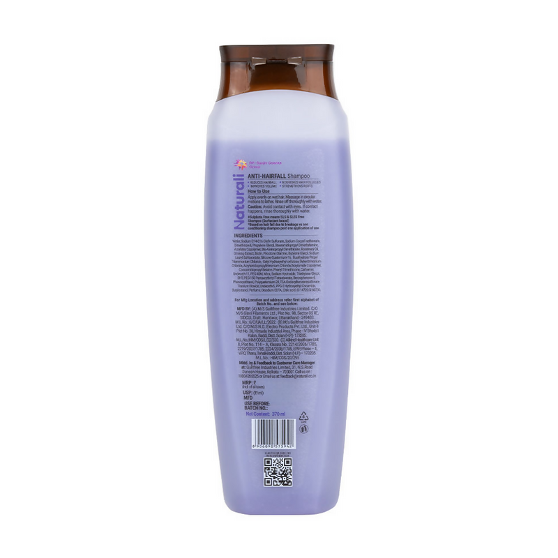 Naturali Anti-Hairfall Shampoo with Rosemary Oil & Ginseng Extract