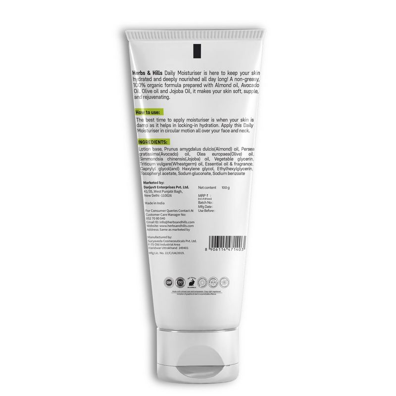 Herbs & Hills Daily Moisturiser
