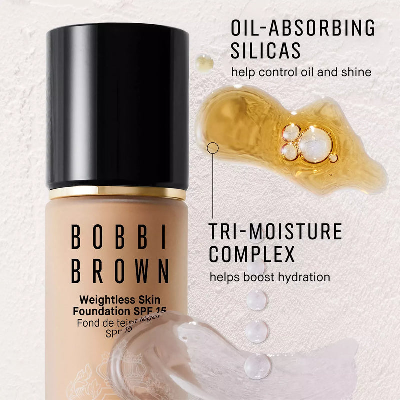 Bobbi Brown Mini Weightless Skin Natural Matte Finish Foundation SPF 15 - Porcelain