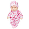 EL FIGO Teddy Print Doll with Rotatable Limbs 31cm