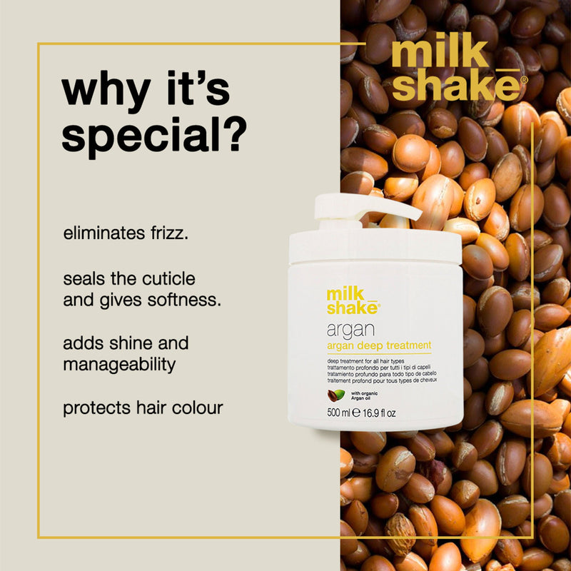 Milkshake Argan Mask For Deep Nourishment & Frizz Free Hair