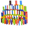 Toyshine 120-Piece Wooden Domino Set for Kids Educational Game