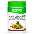 OZiva Hair Growth Vitamins with Biotin & DHT Blocker - 60 Capsules