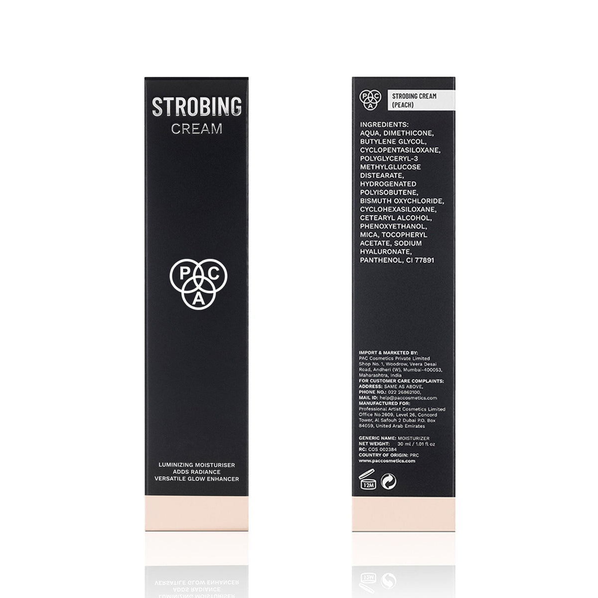 PAC Studio Strobing Cream - Peach
